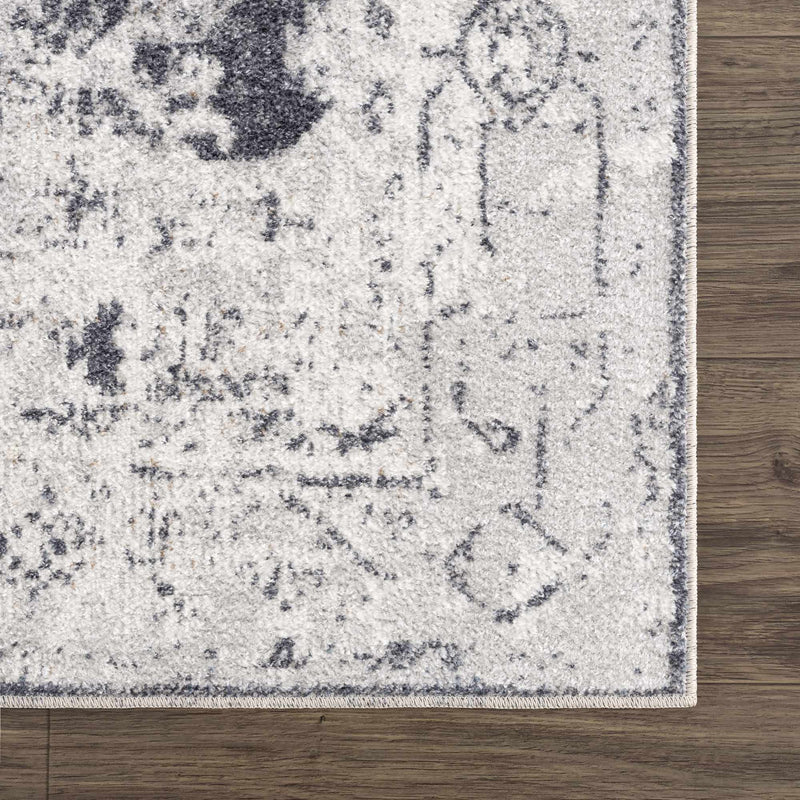 Ivory Hera Washable Area Rug - Decor Addict, LLC