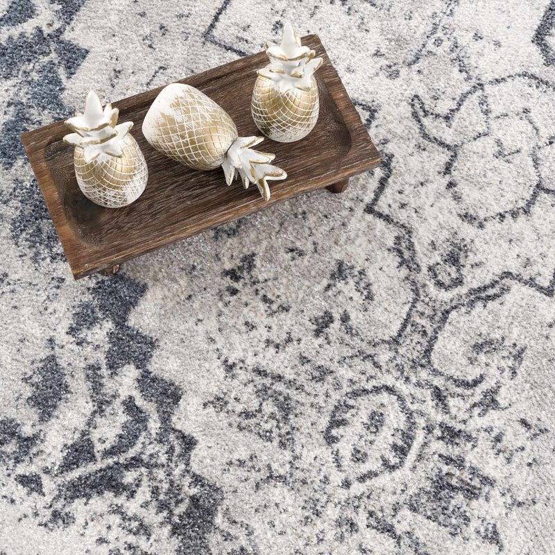 Ivory Hera Washable Area Rug - Decor Addict, LLC