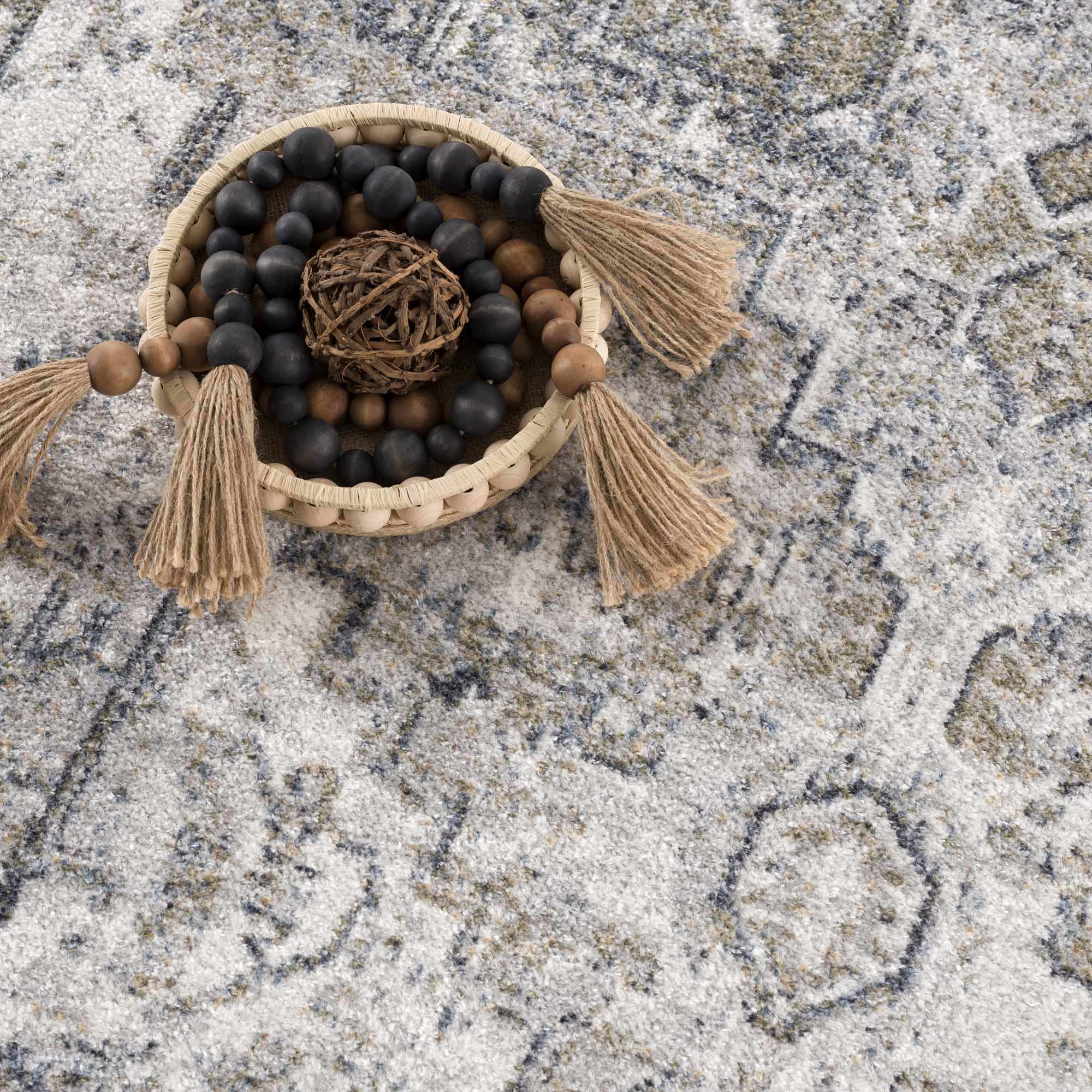 Olive Hera Washable Area Rug - Decor Addict, LLC