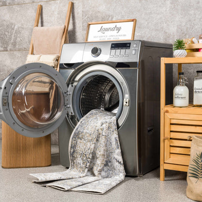 Olive Hera Washable Area Rug - Decor Addict, LLC