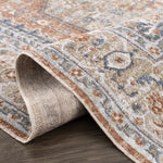 Gael Rust Washable Area Rug - Decor Addict, LLC