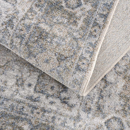 Gael Blue Washable Area Rug - Decor Addict, LLC