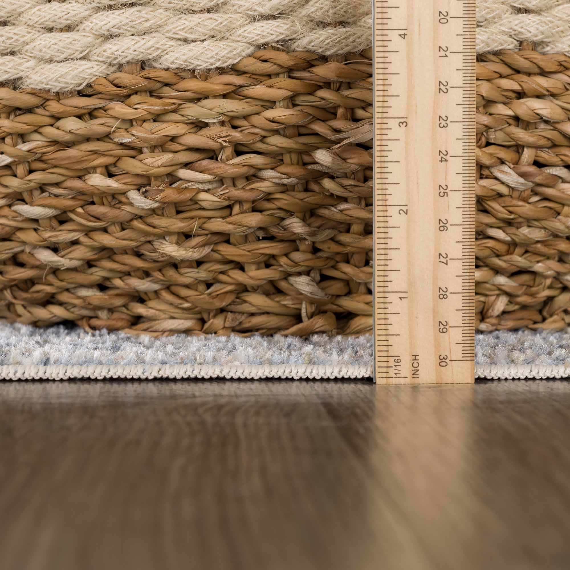 Gael Blue Washable Area Rug - Decor Addict, LLC