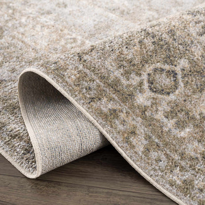 Gael Cream Washable Area Rug - Decor Addict, LLC