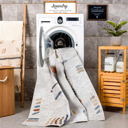 Arnon Washable Area Rug - Decor Addict, LLC