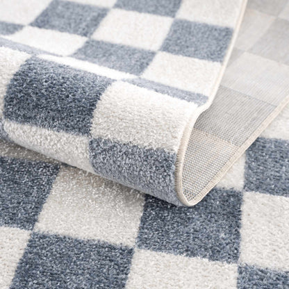 Brone Checkered Washable Area Rug - Decor Addict, LLC