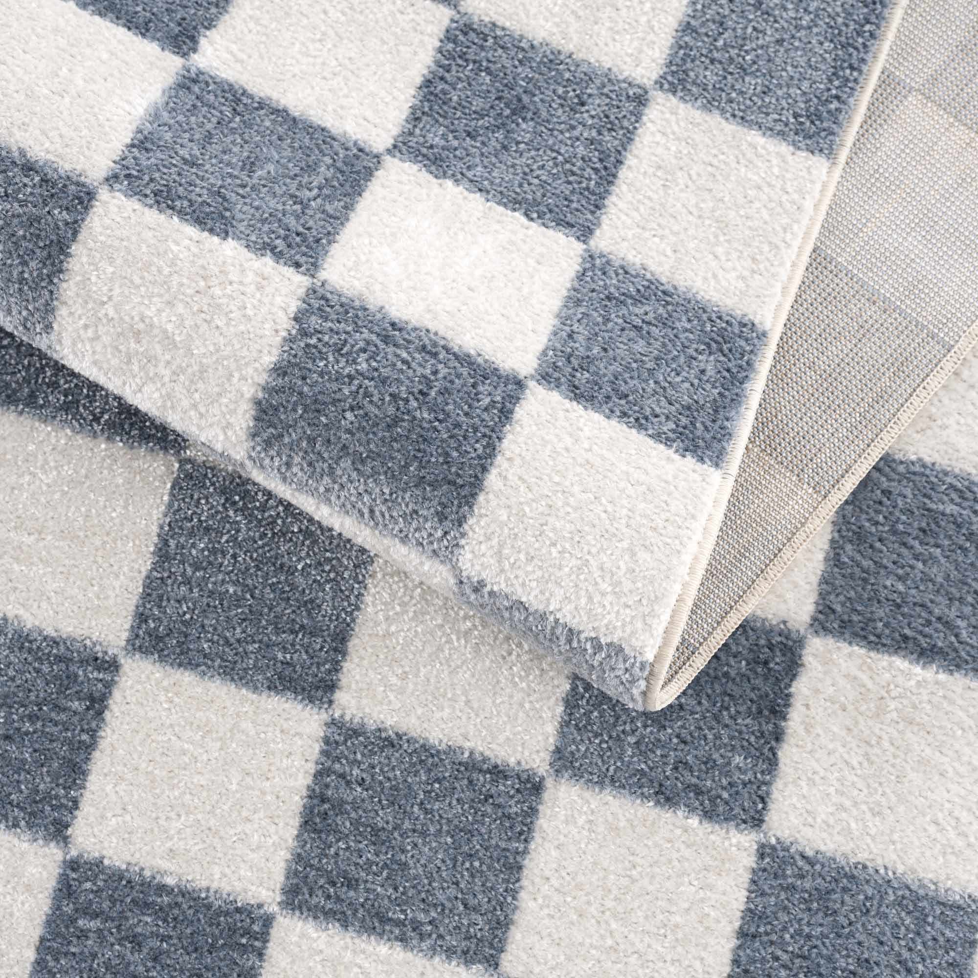 Brone Checkered Washable Area Rug - Decor Addict, LLC