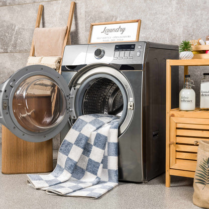 Brone Checkered Washable Area Rug - Decor Addict, LLC