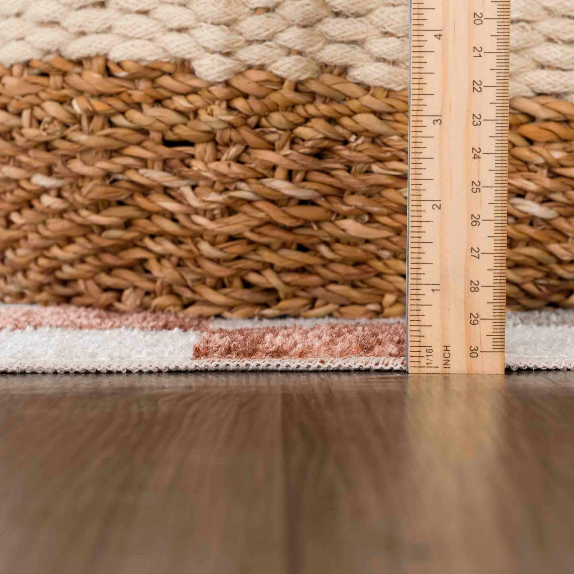 Alie Colorful Checkered Washable Rug - Decor Addict, LLC