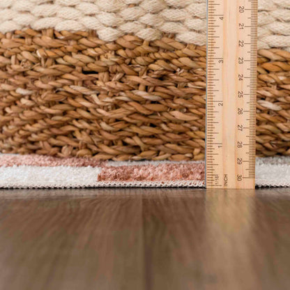 Alie Colorful Checkered Washable Rug - Decor Addict, LLC