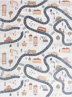 Mave Roads Washable Rug for Kids - Decor Addict, LLC