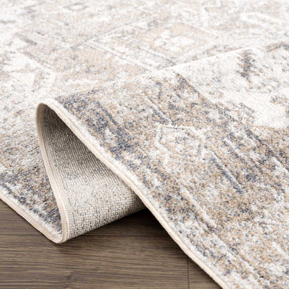 Hera Brown&Cream Washable Area Rug - Decor Addict, LLC