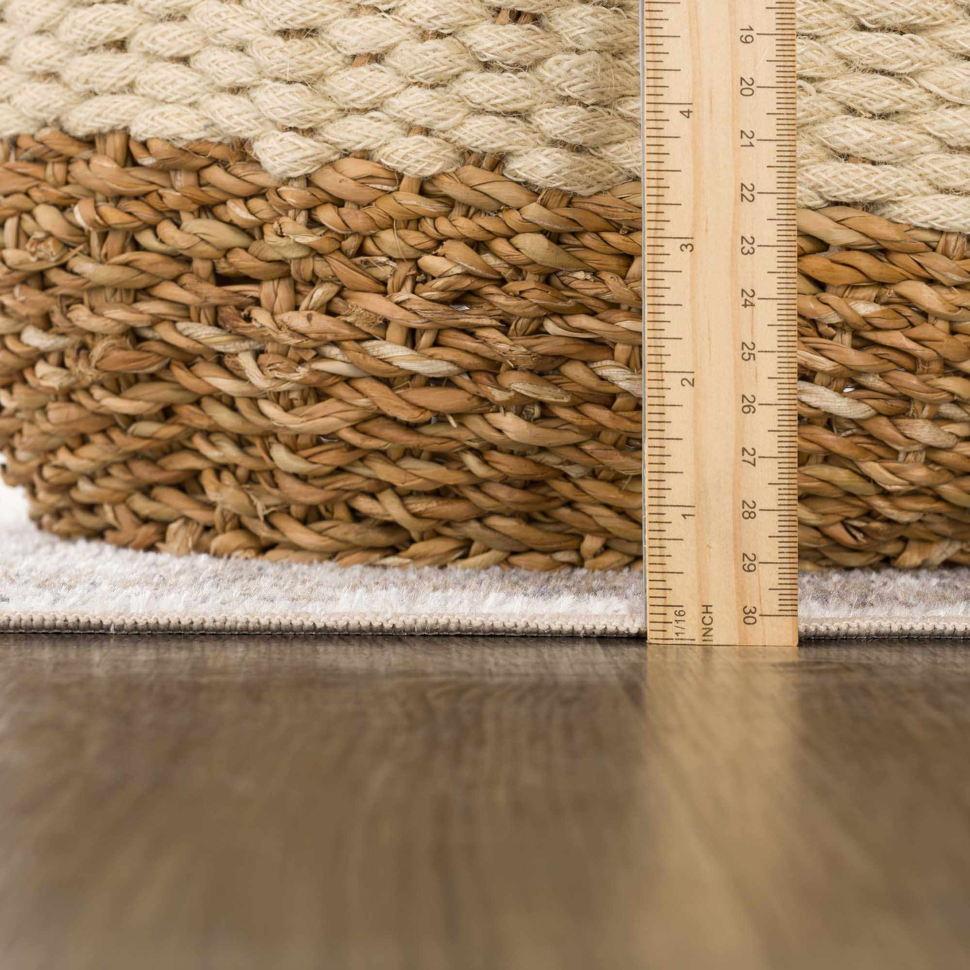 Hera Brown&Cream Washable Area Rug - Decor Addict, LLC