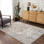 Hiti Cream Washable Performance Rug - Decor Addict, LLC