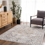 Hiti Cream Washable Performance Rug - Decor Addict, LLC