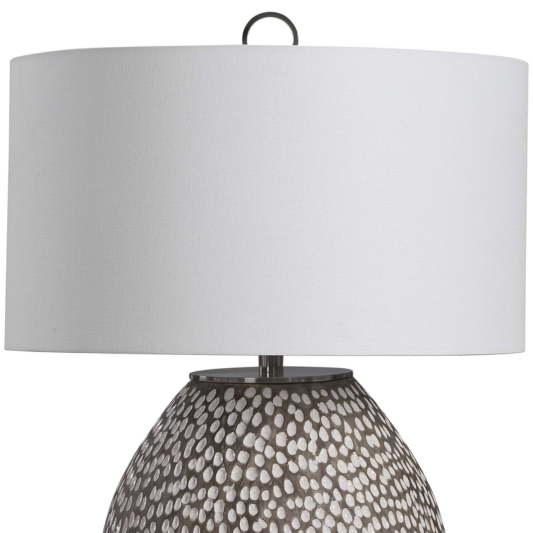 Cyprien lamp styled in room setting
