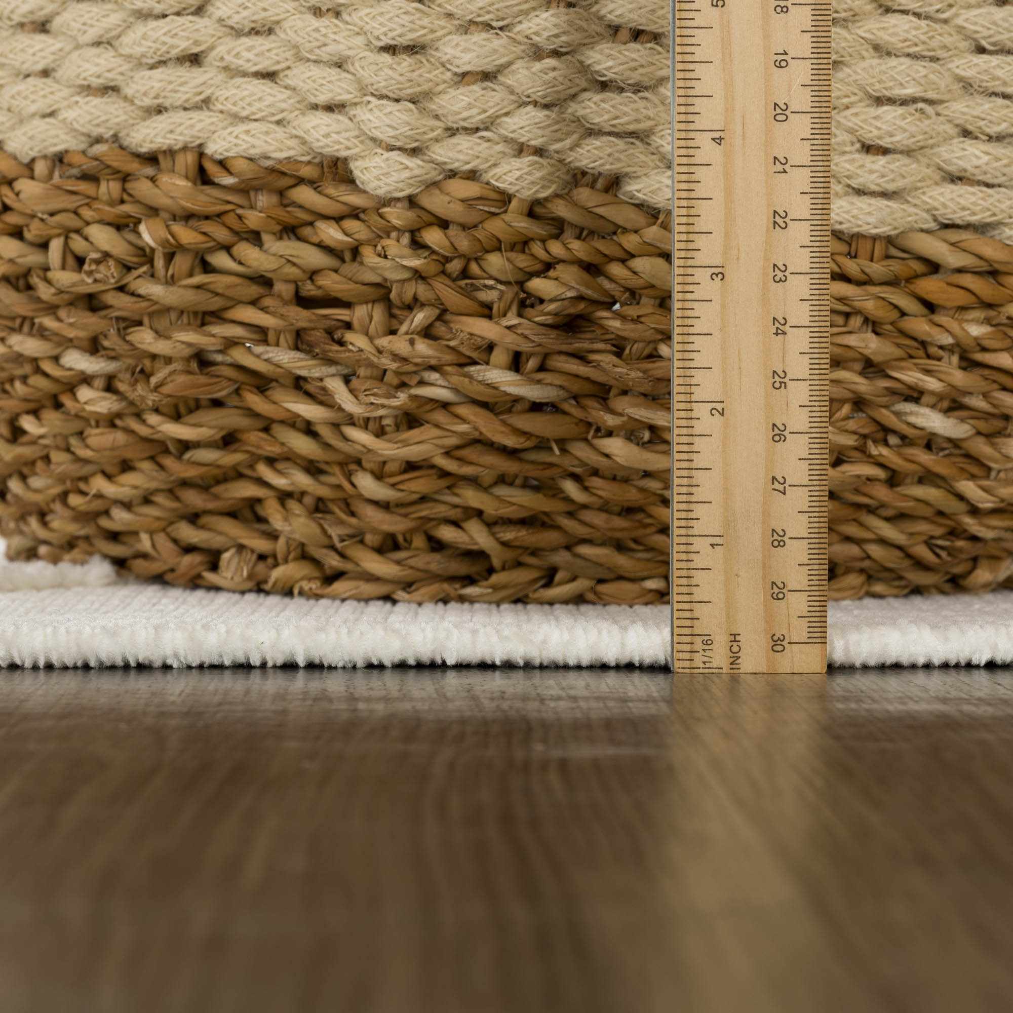 Amani White Washable Area Rug - Decor Addict, LLC