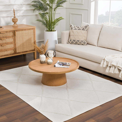Amani White Washable Area Rug - Decor Addict, LLC