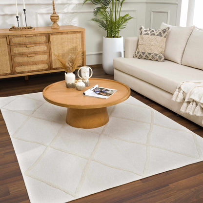 Amani White Washable Area Rug - Decor Addict, LLC