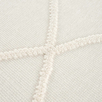 Amani White Washable Area Rug - Decor Addict, LLC