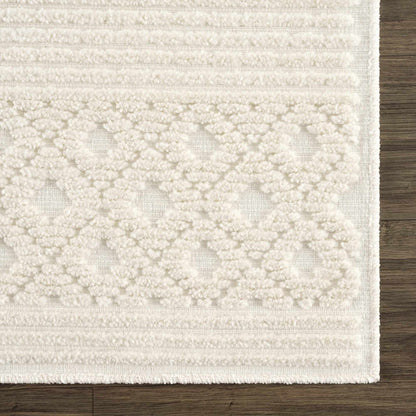 Drago White Washable Area Rug - Decor Addict, LLC