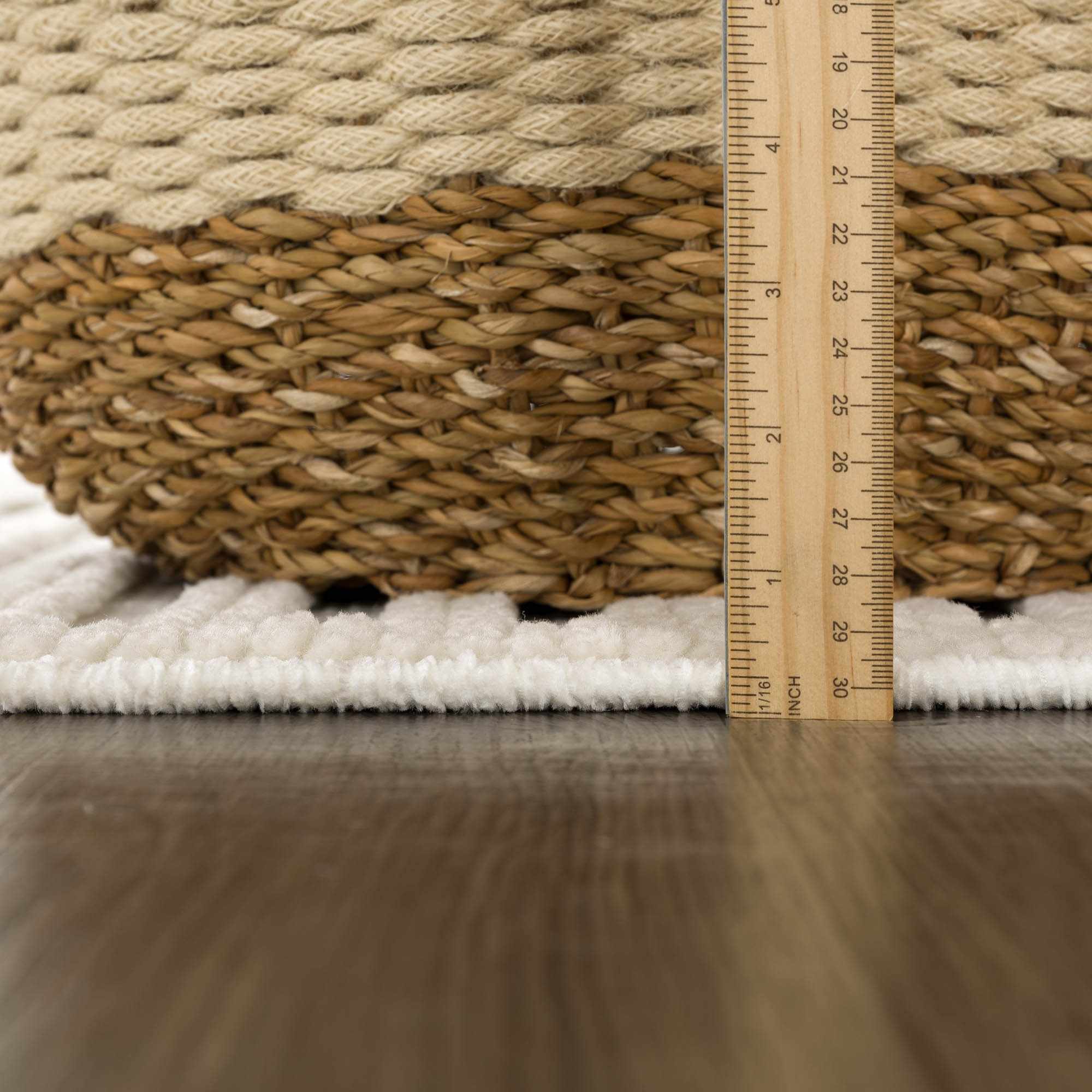 Deron White Washable Area Rug - Decor Addict, LLC