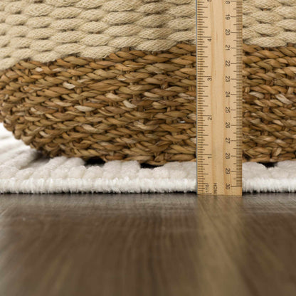 Deron White Washable Area Rug - Decor Addict, LLC