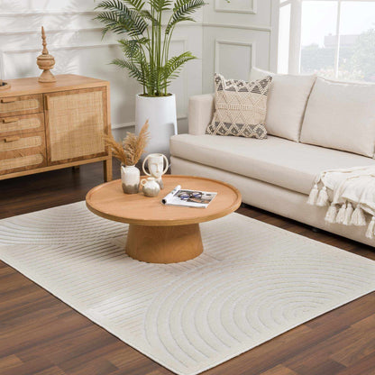 Deron White Washable Area Rug - Decor Addict, LLC