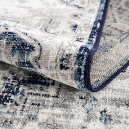 Buenaventura Navy Area Rug - Decor Addict, LLC