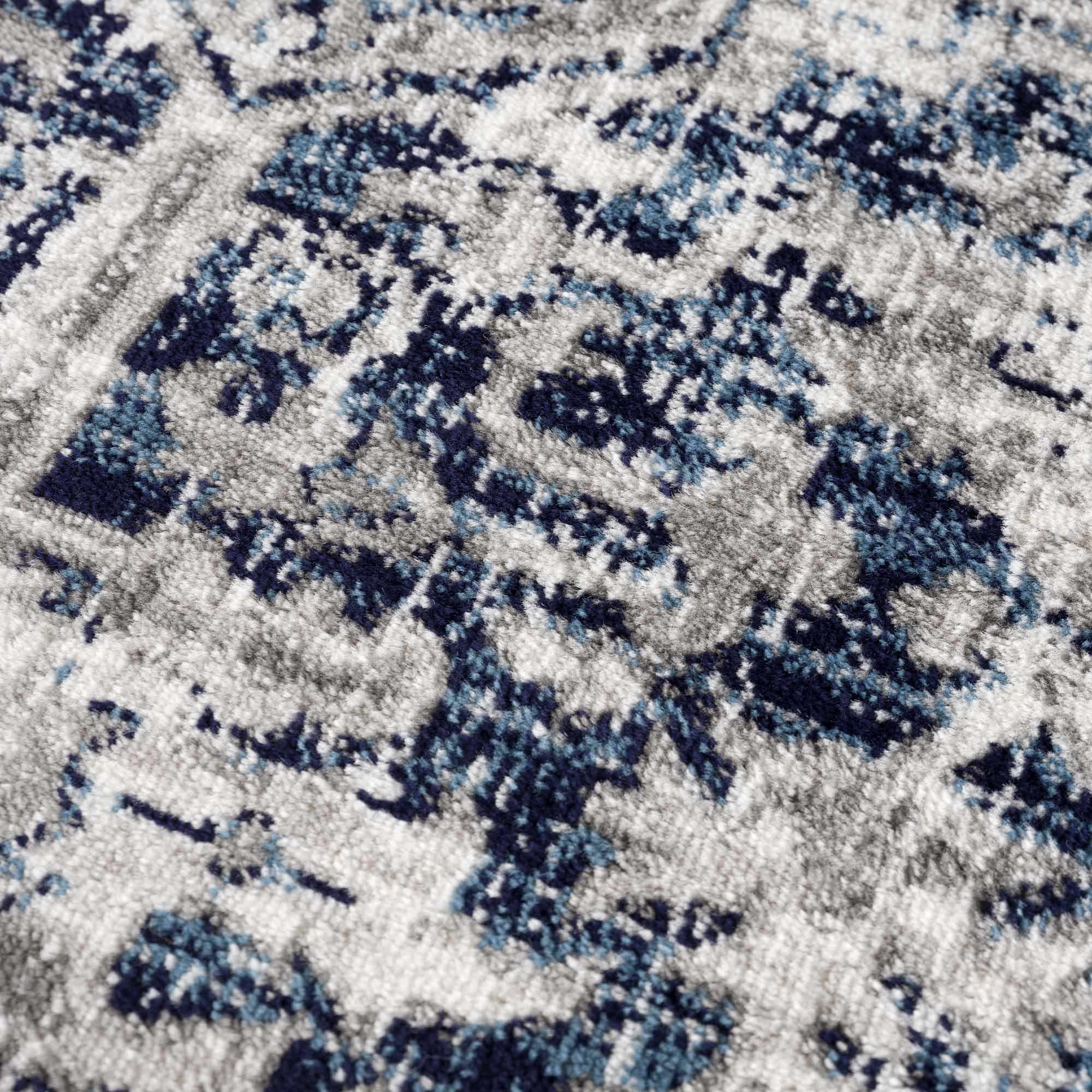 Buenaventura Navy Area Rug - Decor Addict, LLC