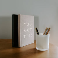 You Got This Fabric Journal - Decor Addict, LLC