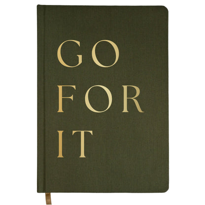 Go For It Fabric Journal - Decor Addict, LLC