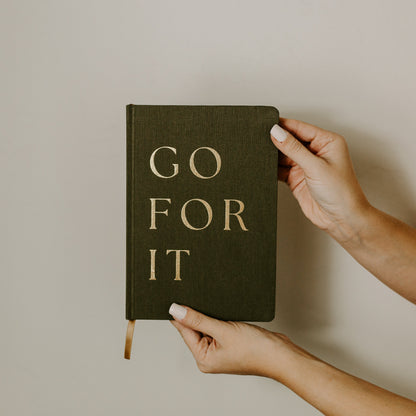 Go For It Fabric Journal - Decor Addict, LLC