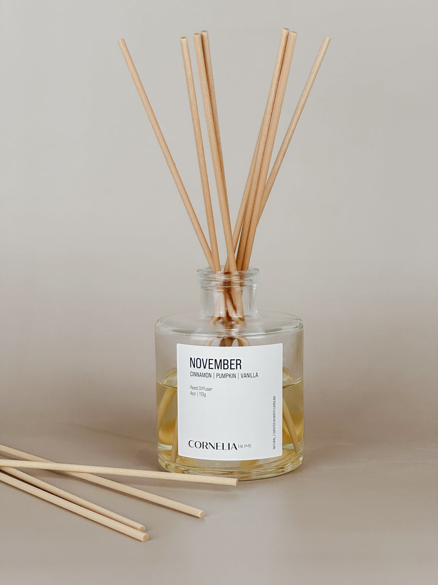 November Reed Diffuser by Cornelia Home - Decor Addict, LLC