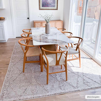 Nyla Bone Area Rug - Decor Addict, LLC