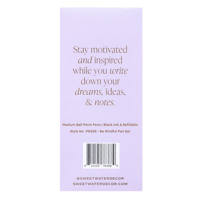 Be Mindful Pen Set - Decor Addict, LLC