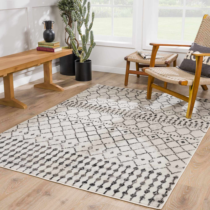 Cowplain Scandi Trellis Area Carpet - Decor Addict, LLC