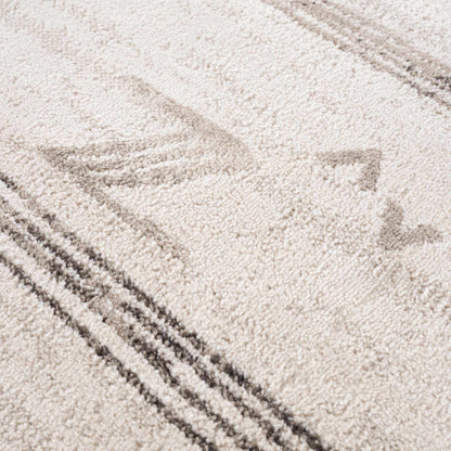 Deja Cream & Charcoal Area Rug - Decor Addict, LLC