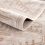 Divya Cream & Gold Area Rug - Decor Addict, LLC