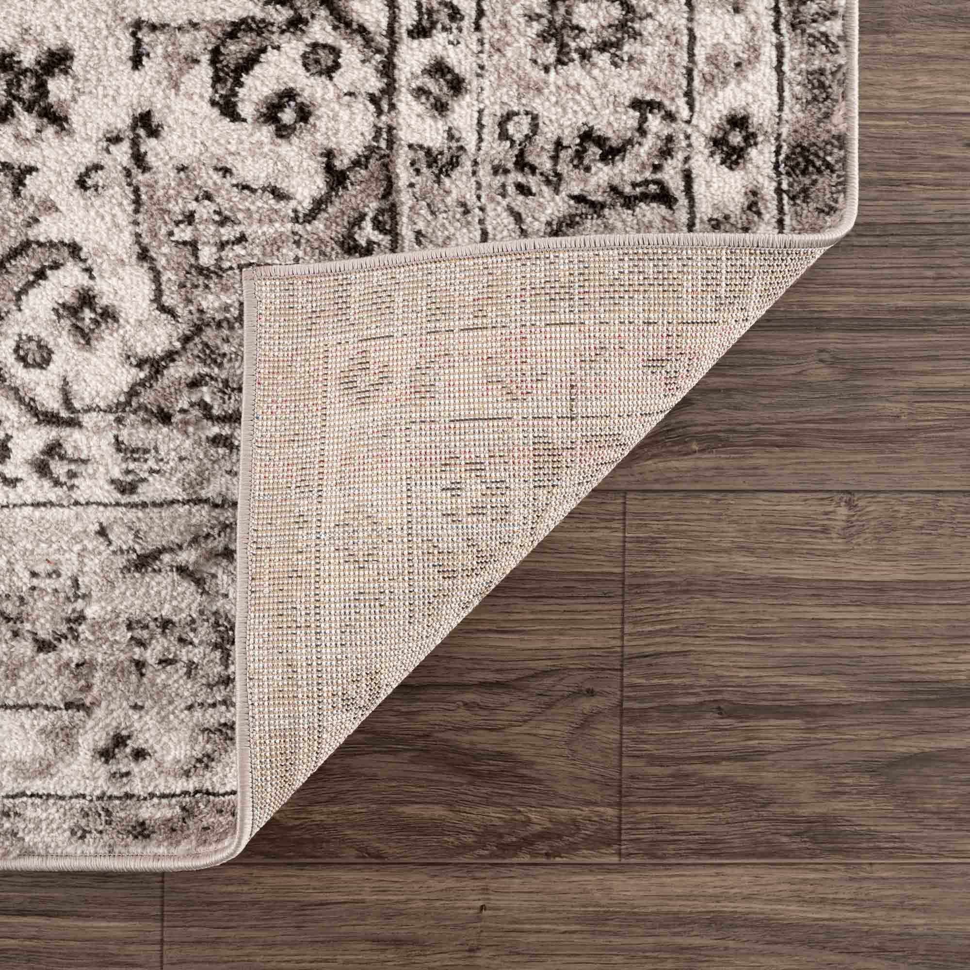 Albie Beige Area Rug - Decor Addict, LLC