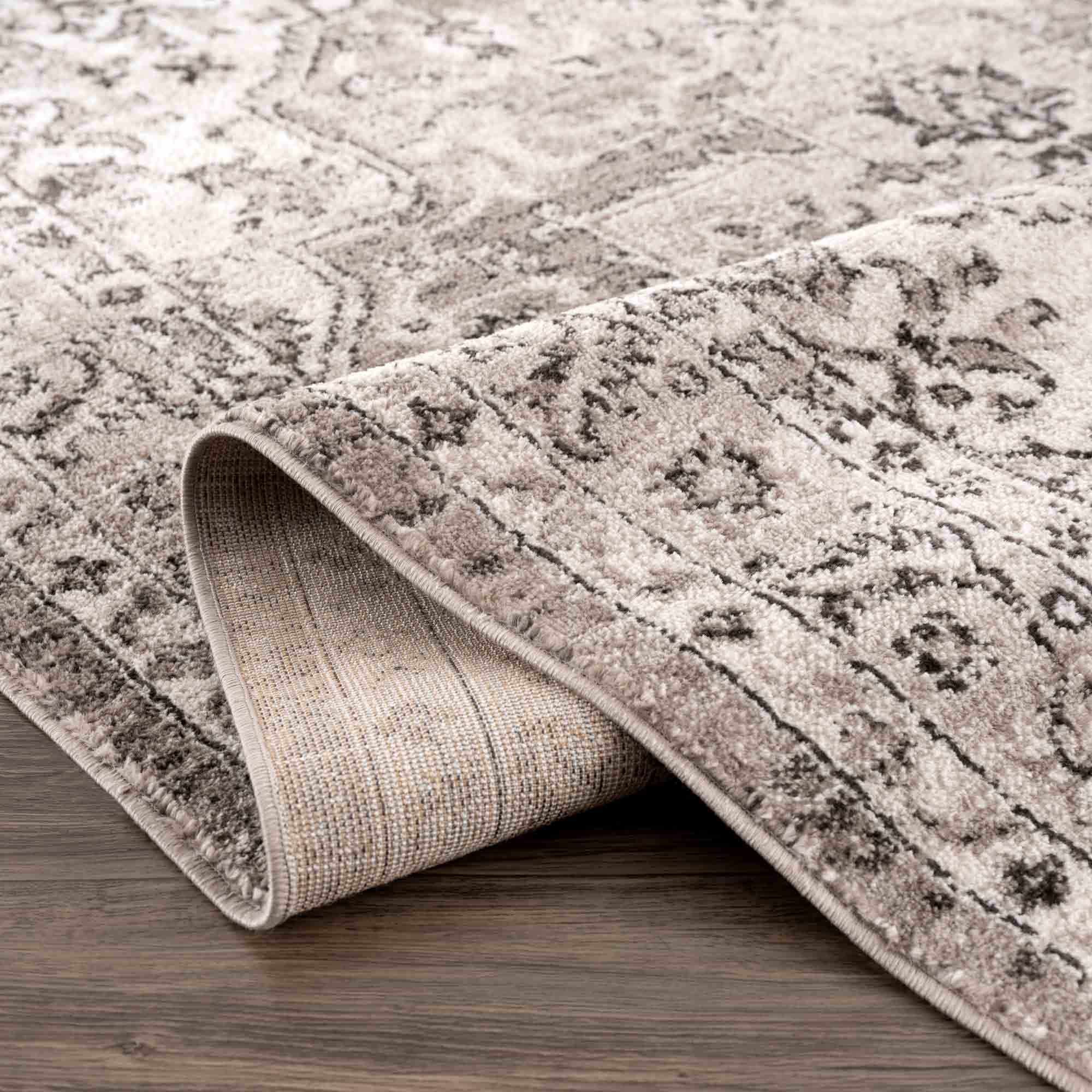 Albie Beige Area Rug - Decor Addict, LLC