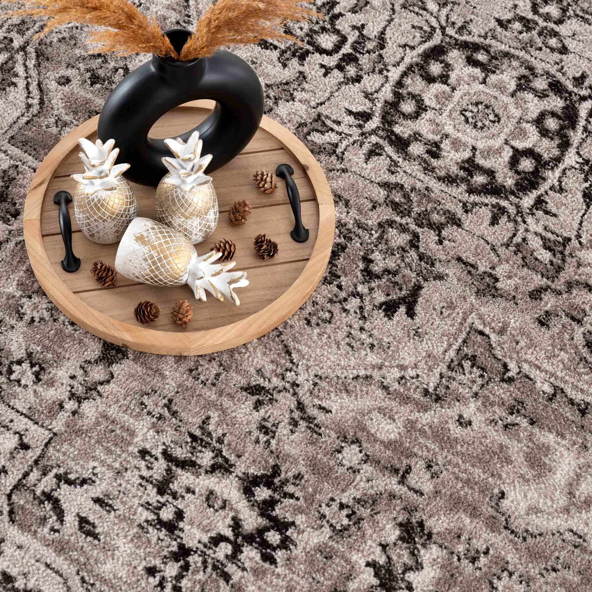 Albie Beige Area Rug - Decor Addict, LLC