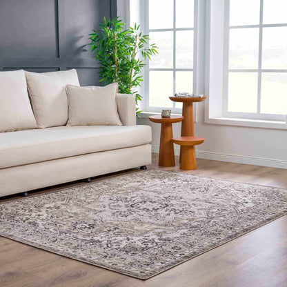 Albie Beige Area Rug - Decor Addict, LLC