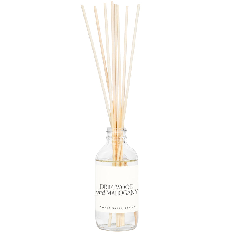 Driftwood and Mahogany Clear Reed Diffuser