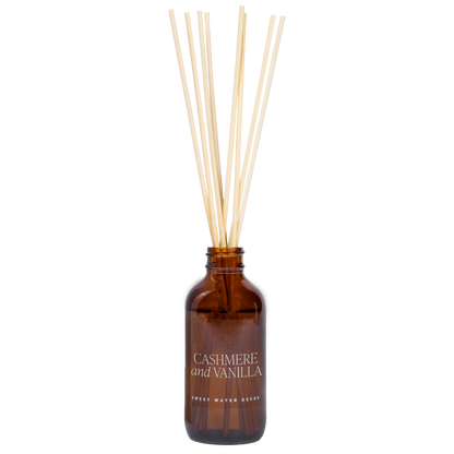 Cashmere and Vanilla Amber Reed Diffuser - Decor Addict, LLC