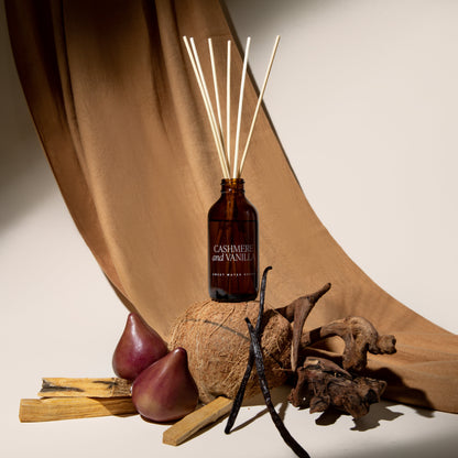 Cashmere and Vanilla Amber Reed Diffuser - Decor Addict, LLC