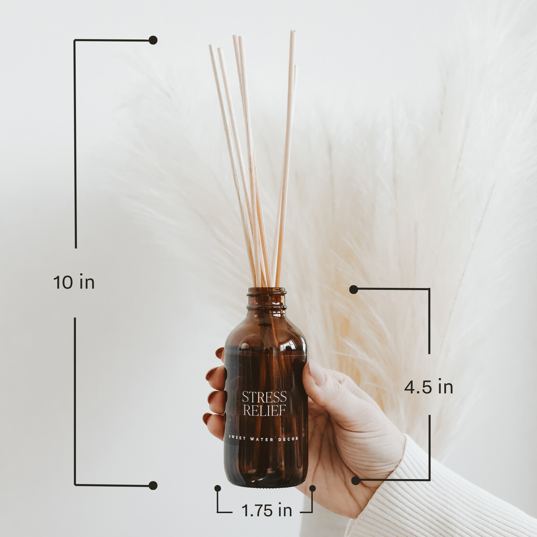 Cashmere and Vanilla Amber Reed Diffuser - Decor Addict, LLC