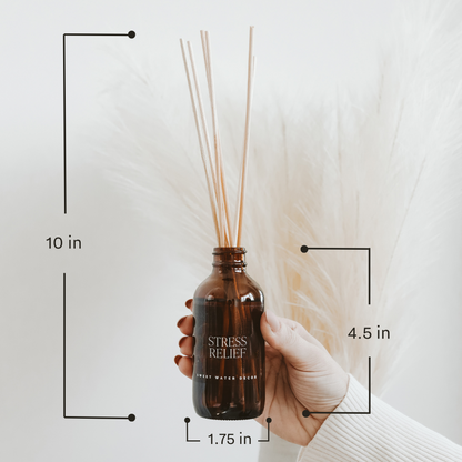 Cashmere and Vanilla Amber Reed Diffuser - Decor Addict, LLC