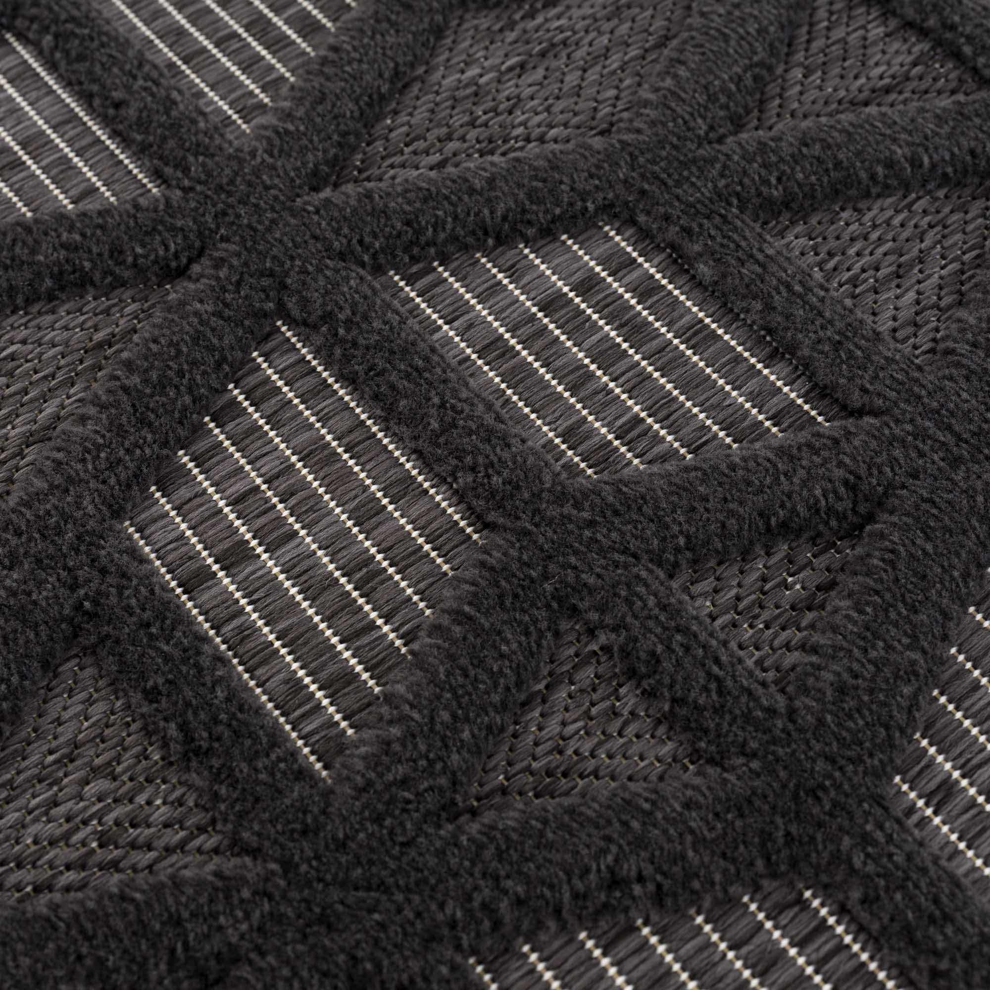 Nuri Black Outdoor Rug - Decor Addict, LLC