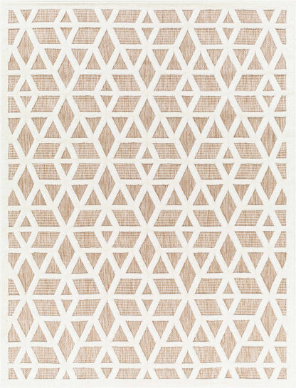 Nuri Tan Outdoor Rug - Decor Addict, LLC